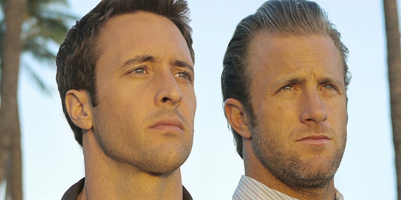 Alex O'Laughlin and Scott Caan in Hawaii Five-0. 