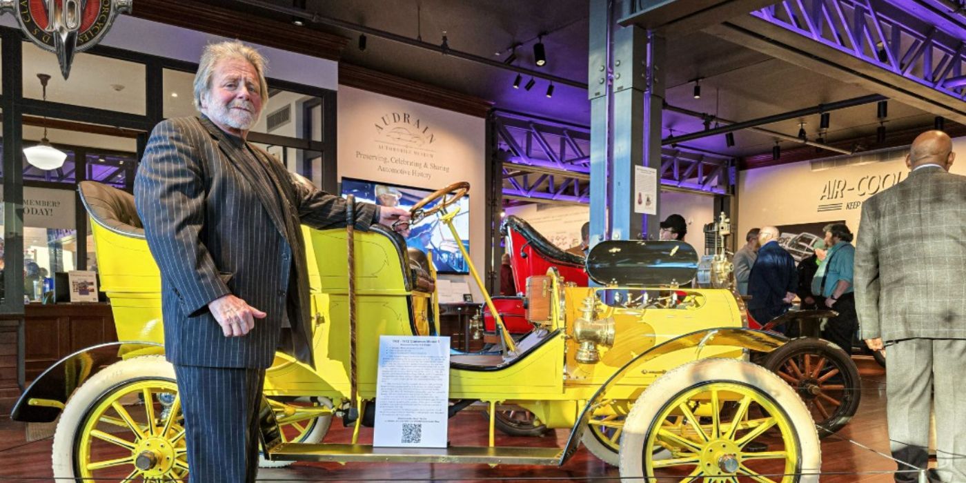 Dick parou com 1905 Cameron 4-Cylinder