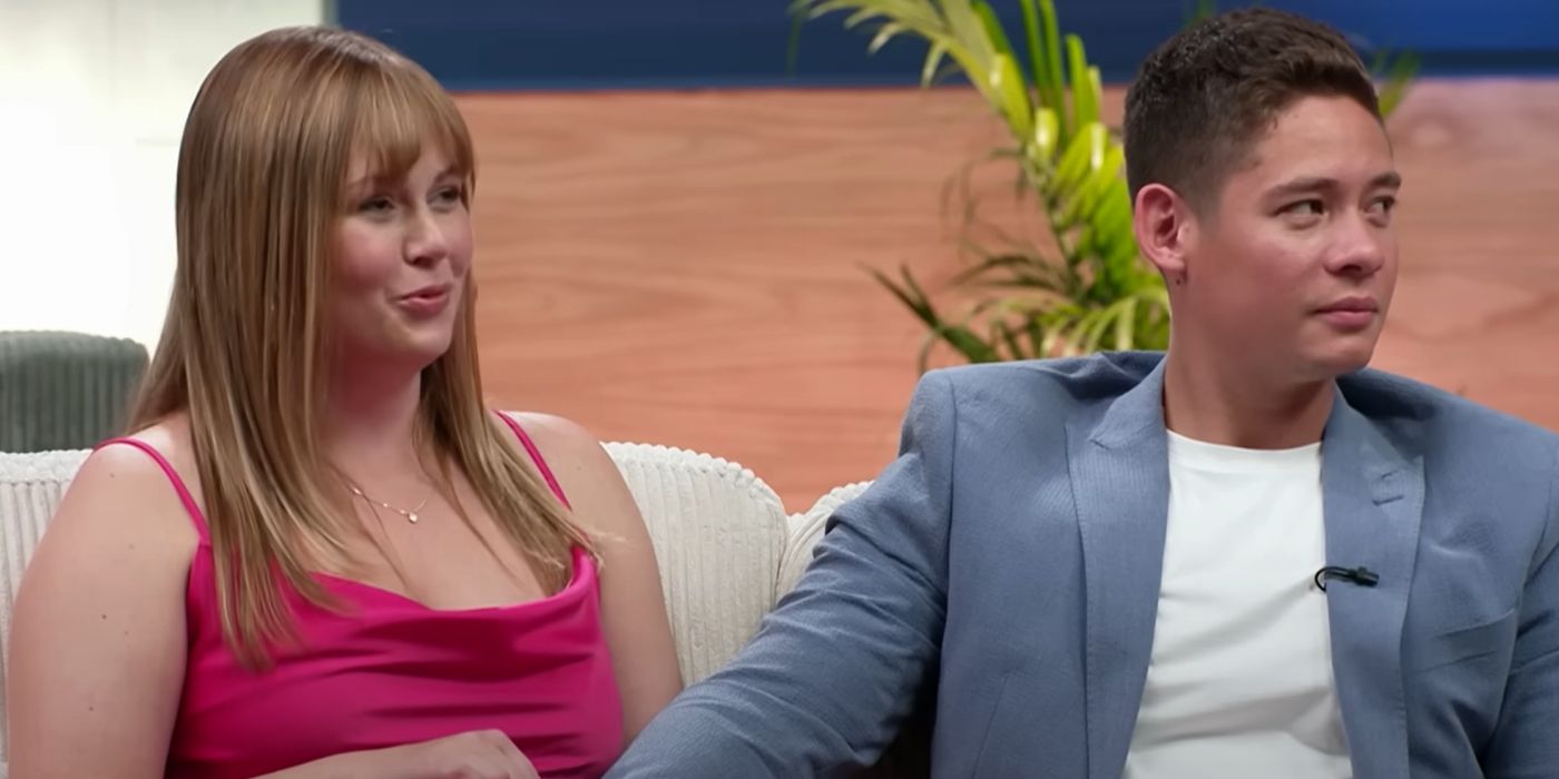 Jessica Parsons and Juan David at the '90 Day Fiancé' Tell All for Season 11.