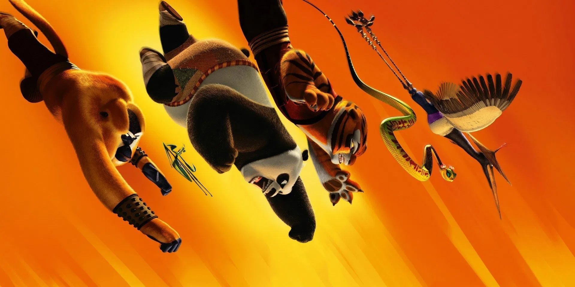 Kung Fu Panda 2'de Battle'a Lansman Öfkeli Beş