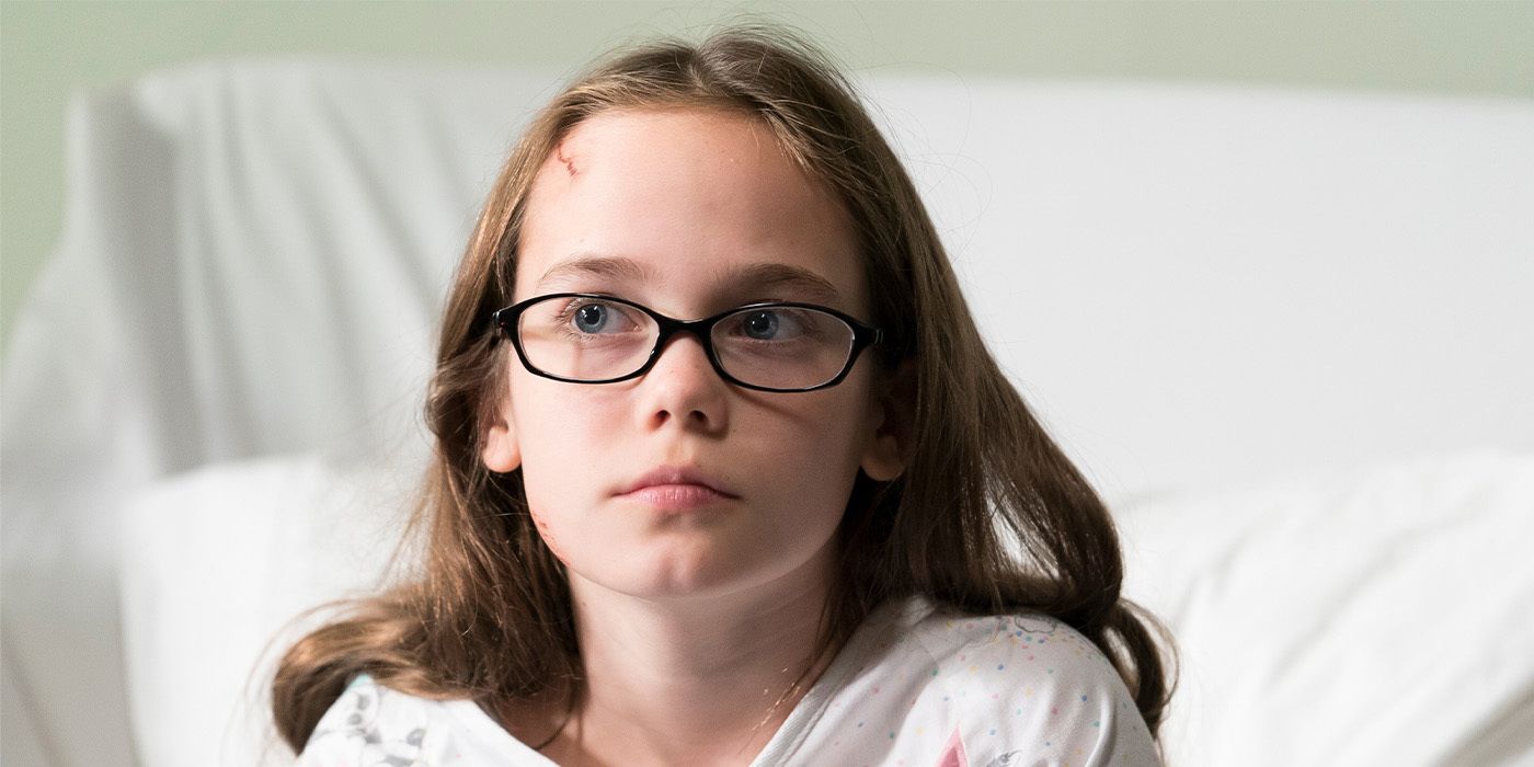 Oona Laurence as a law in law and order: SVU