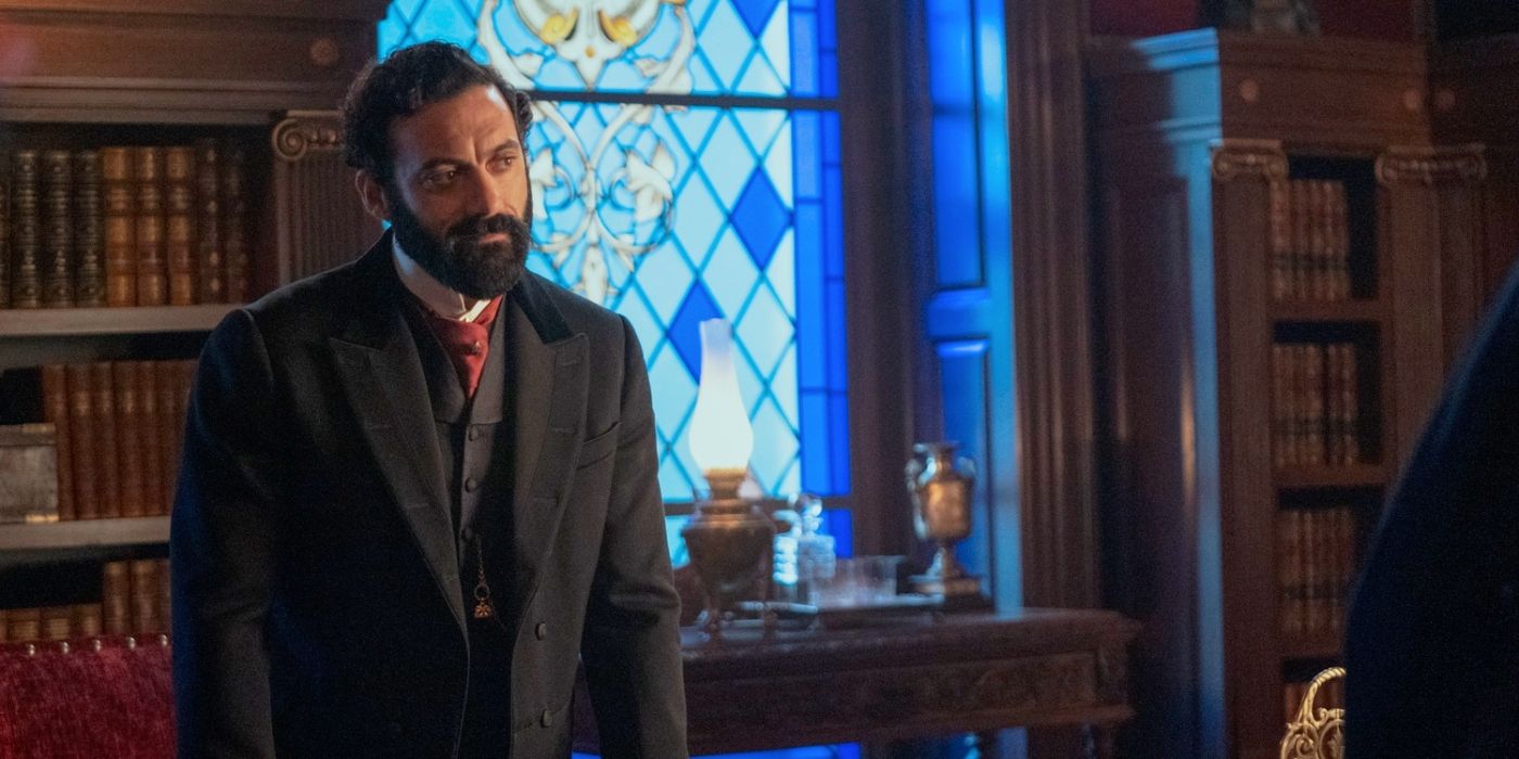 Morgan Spector como George Russell na Era Dourada