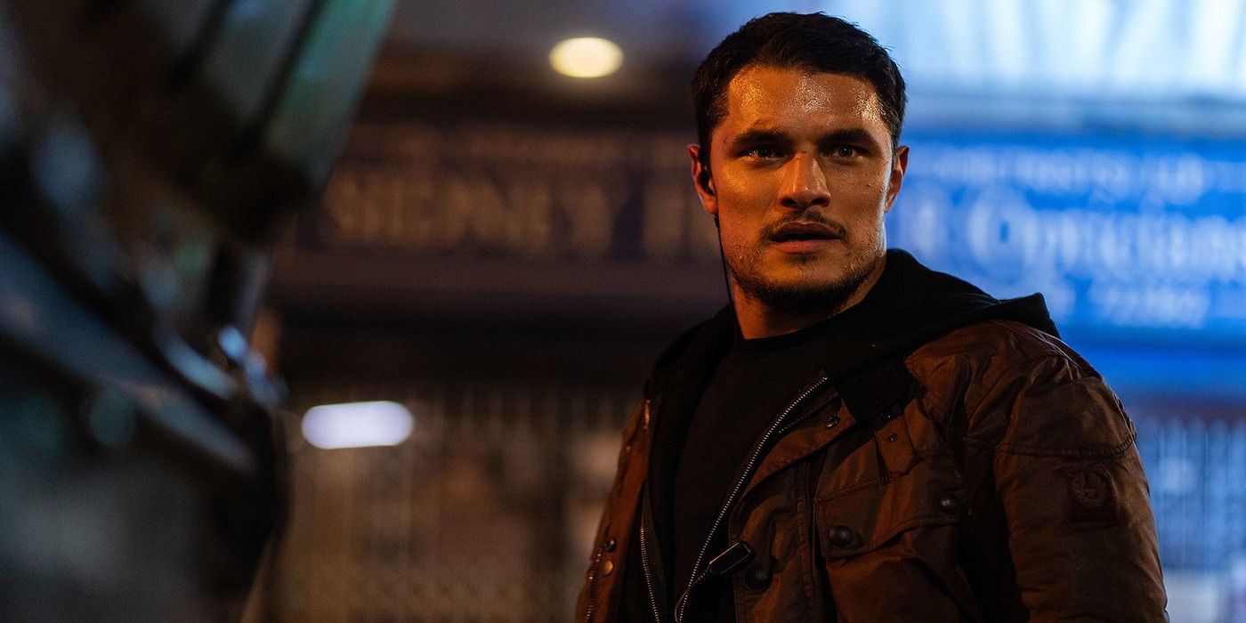 Harry Virdee looks in the distance in Virdee. 