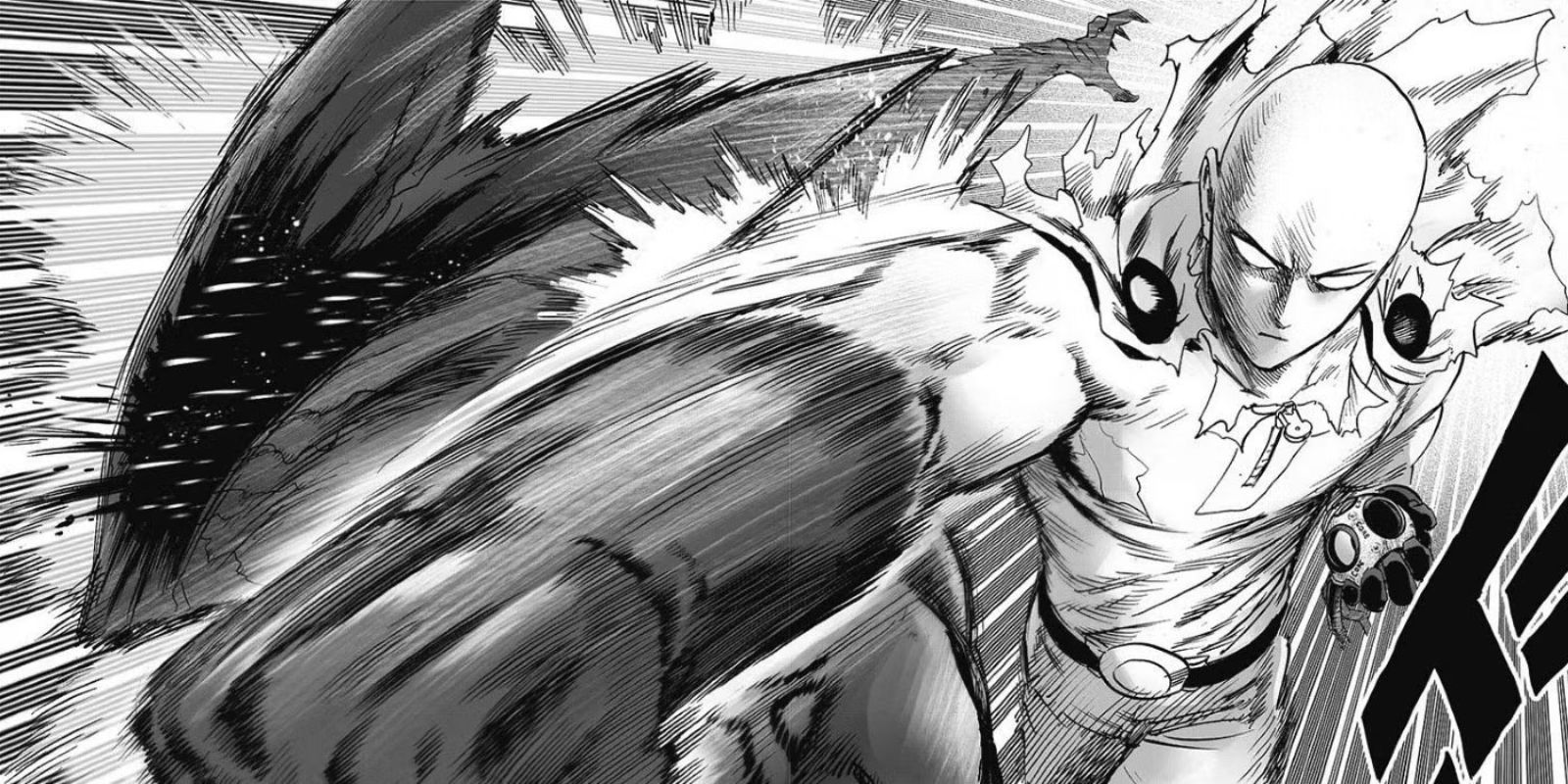Saitama iemet perforatoru vienas piespiešanas vīrieša manga 