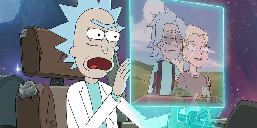 Rick spares Memory Rick and Diane in the 'Rick and Morty' Season 8 finale.