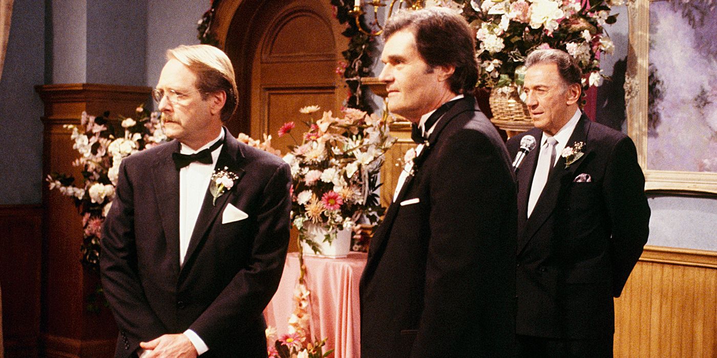 Fred Willard and Martin Mull in Roseanne's "December Bride"