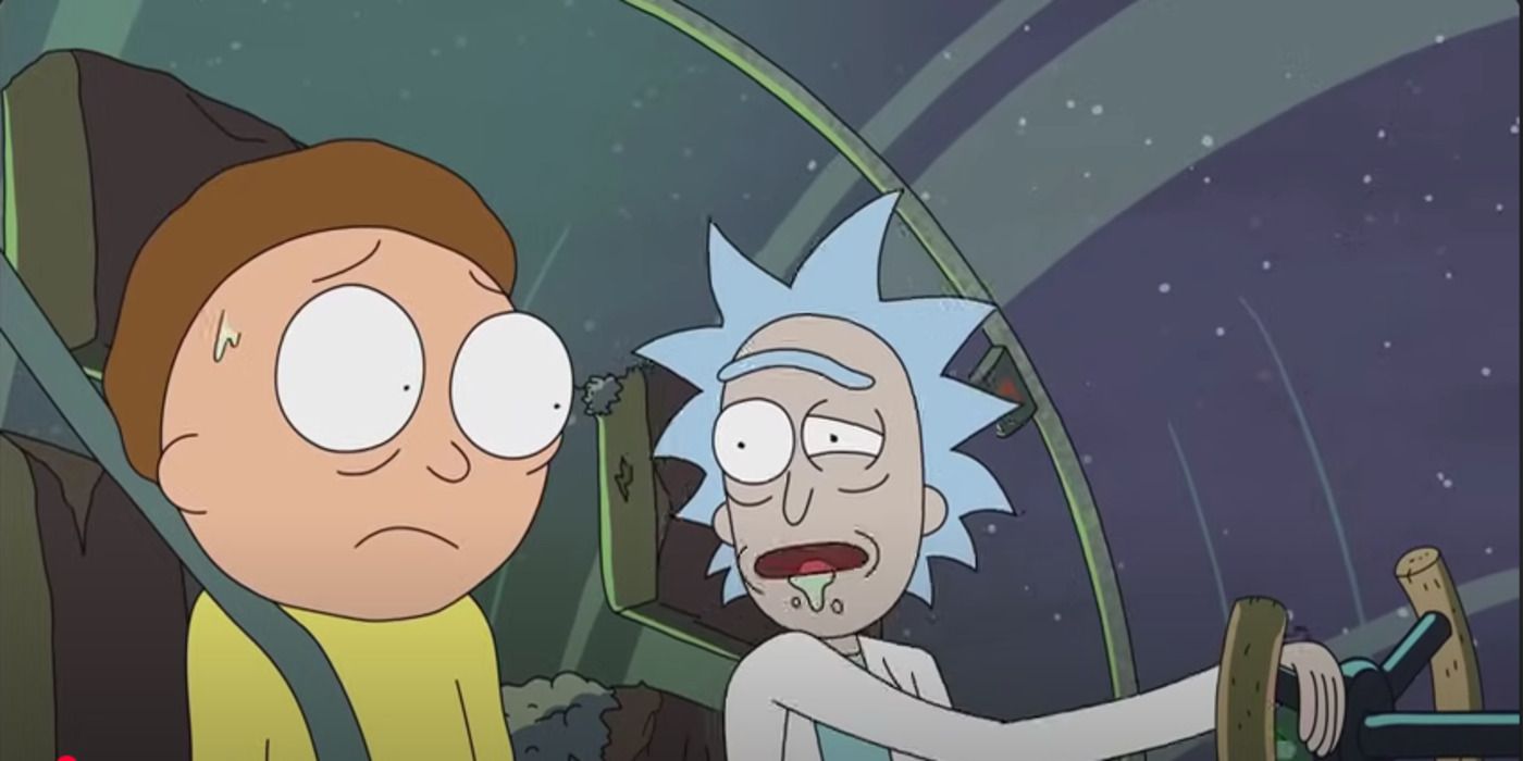 Riks runā ar Morty apreibinātu