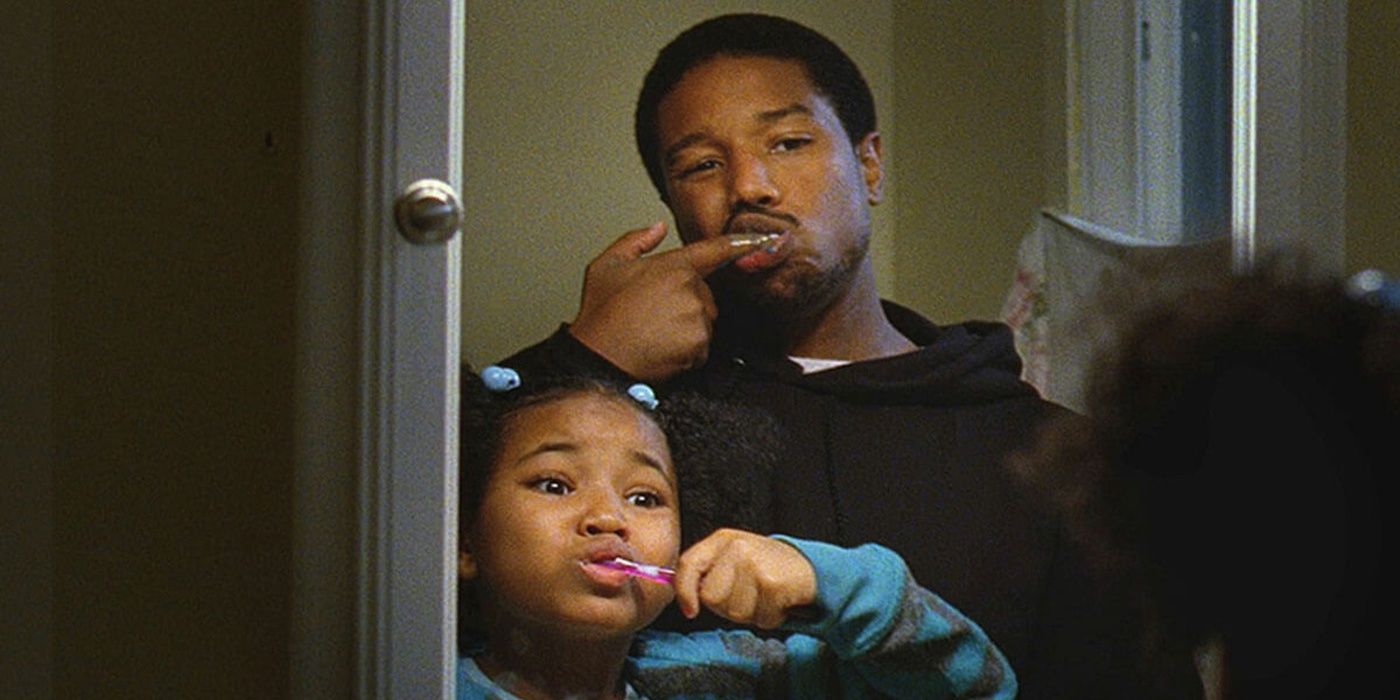 Ariana Neal and Michael B. Jordan as Tatiana and Oscar in Fruitvale Station