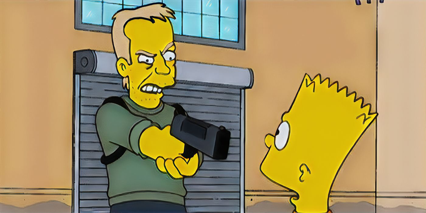 Jack Bauer parody in 'The Simpsons'