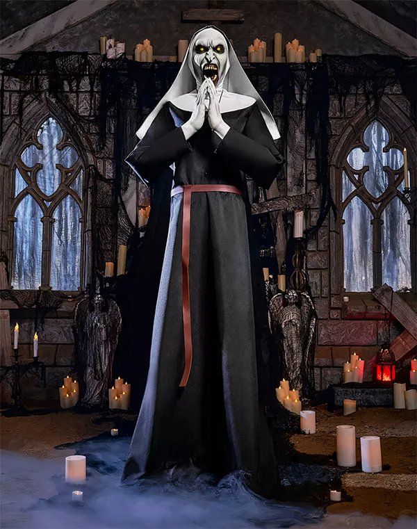 Valak the Nun Animatronic from Spirit Halloween