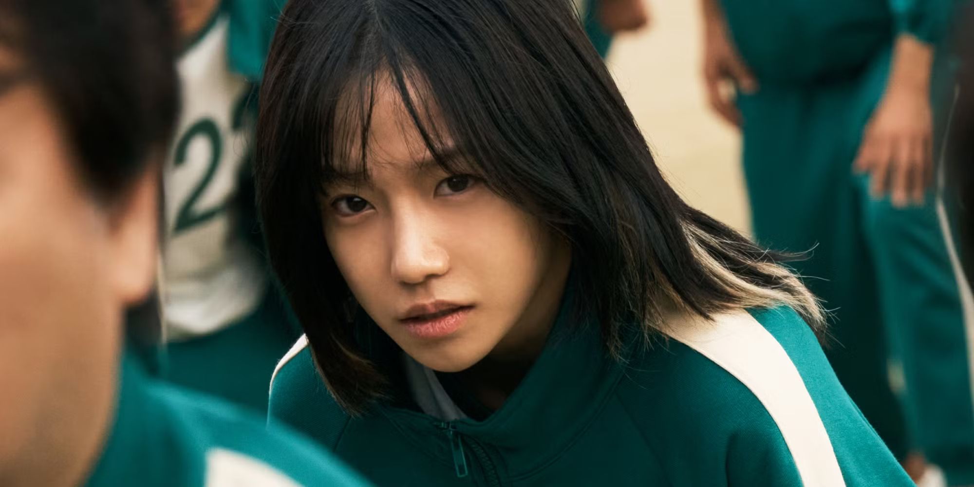Jo Yu-ri as Kim Jun-hee in Season 3 of Squid Game