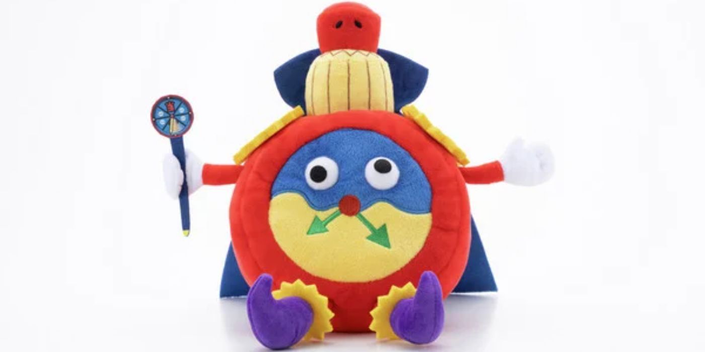 Beauty shot of the Yu-Gi-Oh Time Wizard plushie