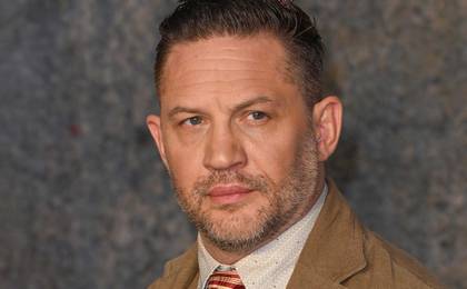 Tom Hardy on the red carpet