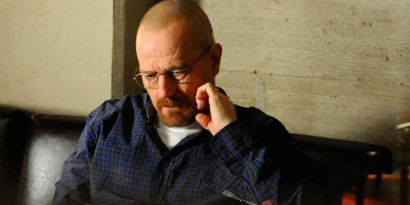 Bryan Cranston as Walter White sitting and thinking in Breaking Bad in 'The Fly' episode.