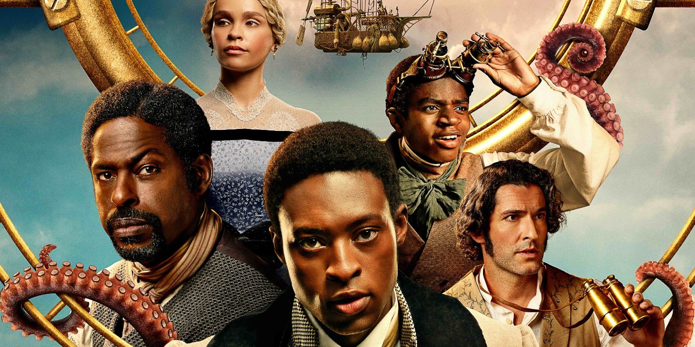 The cast of Washington Black in a poster for the series
