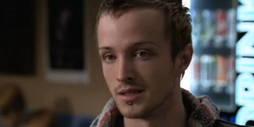 Doug (Aaron paul) talking to camera