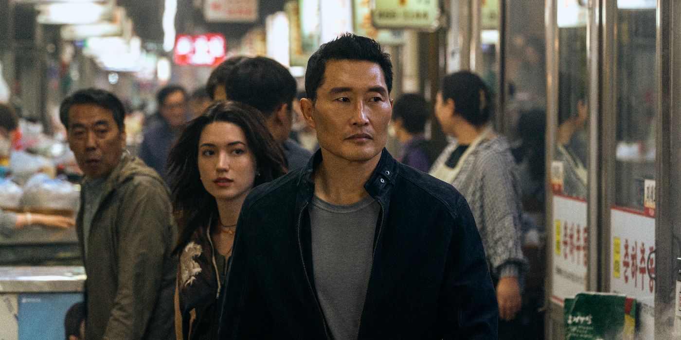 Daniel Dae Kim as David and Reina Hardesty as Rebecca in Butterfly.
