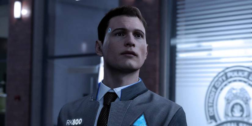 An android from the video game Detroit: Become Human