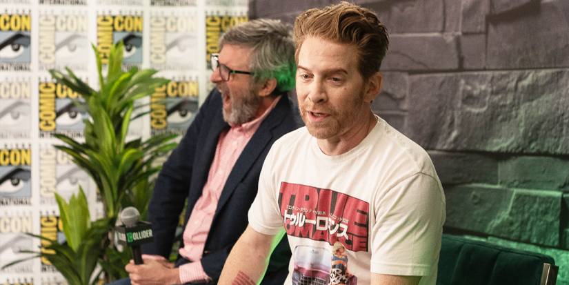 Seth Green at SDCC 2025 for Family Guy Season 24