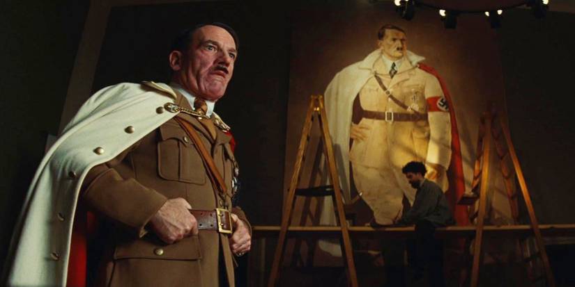 Martin Wuttke as Adolf Hitler posing for a portrait in Inglourious Basterds (2009)
