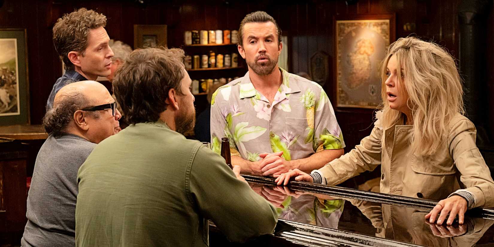 The gang at Patty's in Ireland in It's Always Sunny in Philadelphia Season 15.