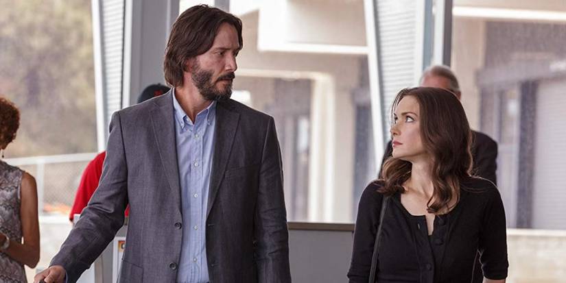 Keanu Reeves and Winona Ryder.