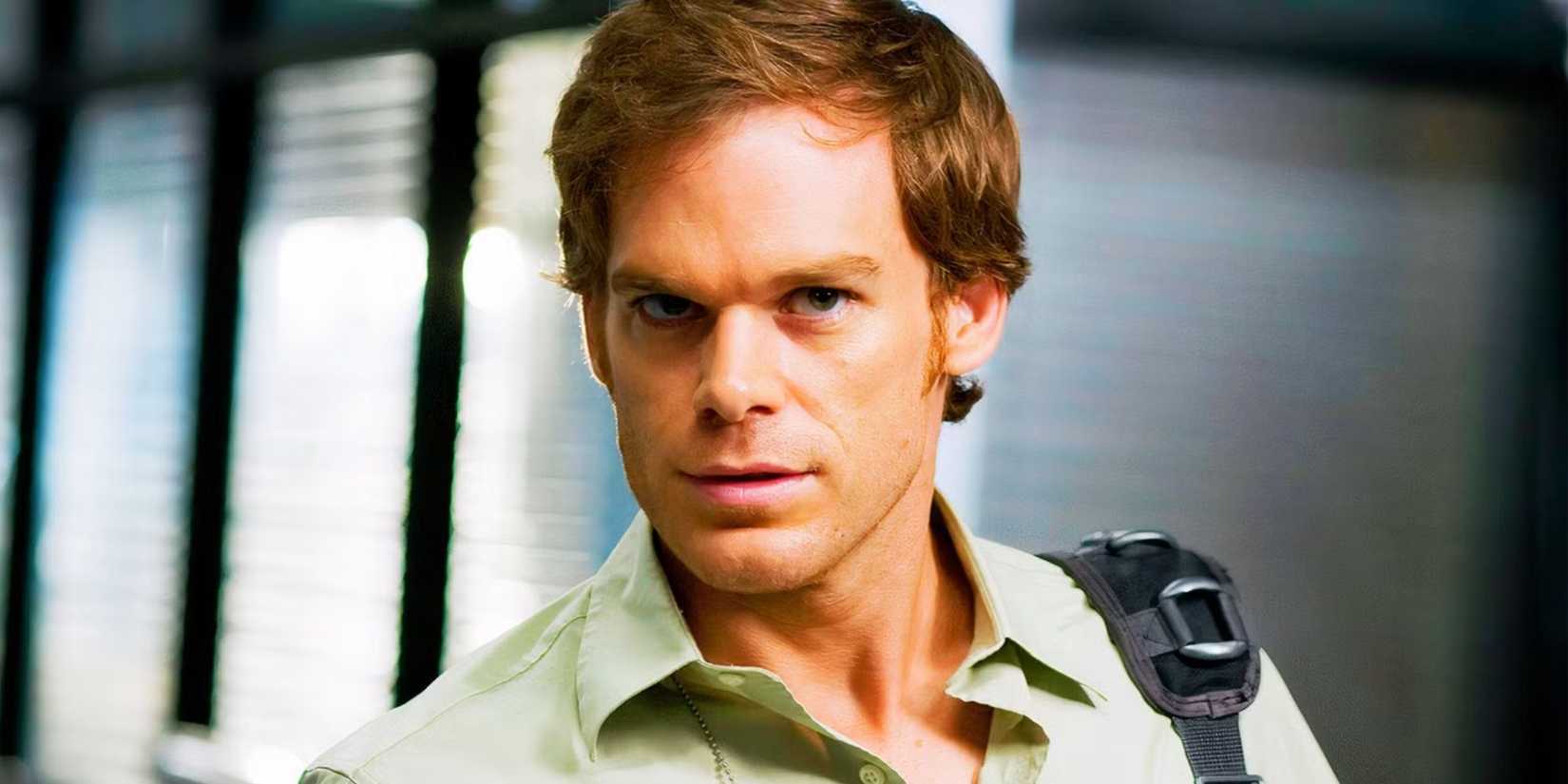 Michael C. Hall as Dexter Morgan looking perplexed in Dexter.