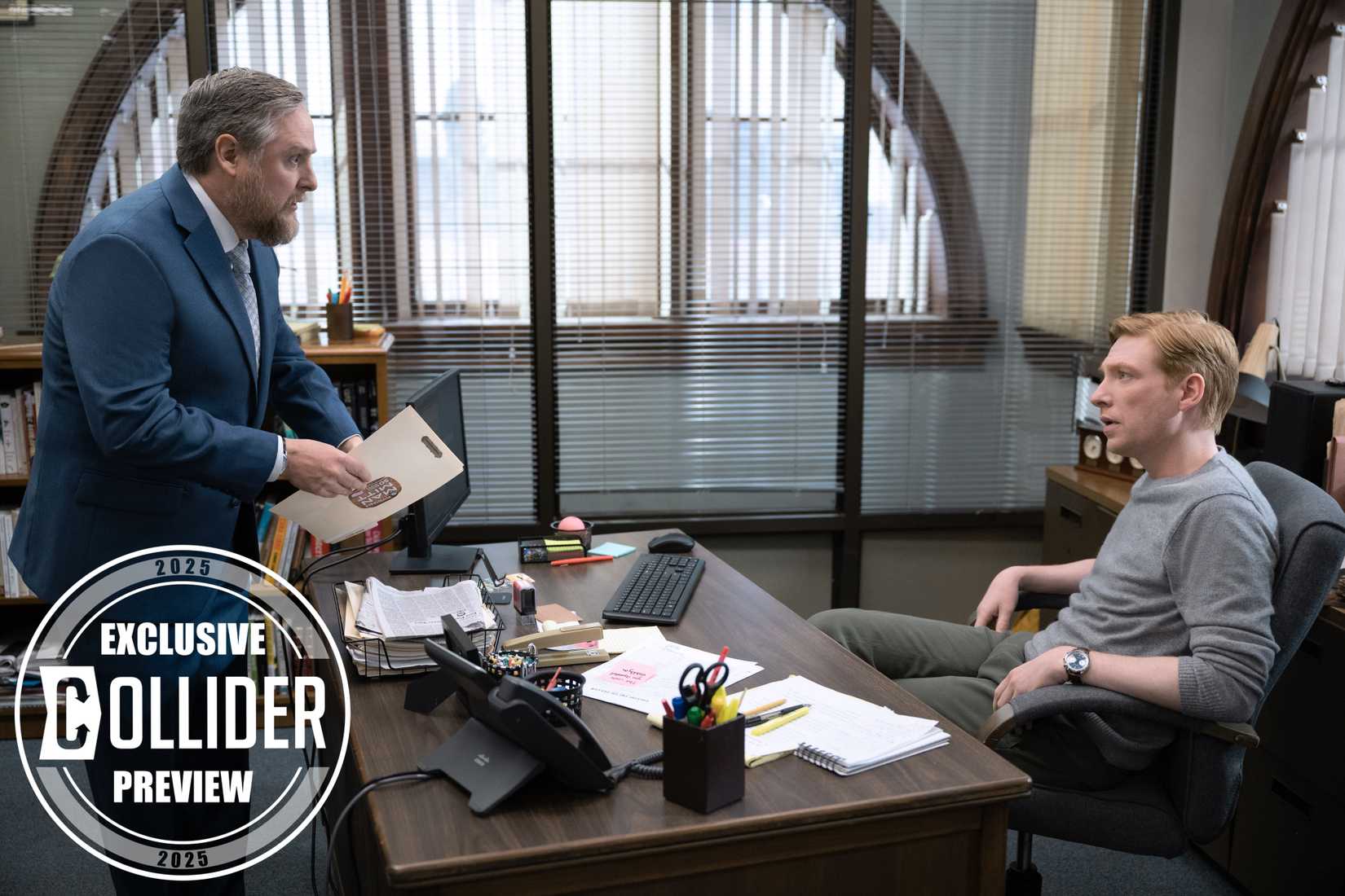 Domhall Gleeson in The Paper