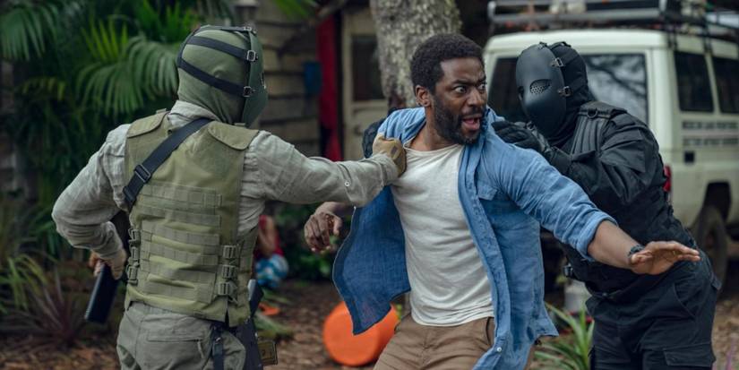 Ashley Thomas as Dr. Alex Anderson in 'Hostage'.