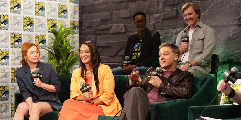 The Alien Resident cast at SDCC 2025 for Season 4