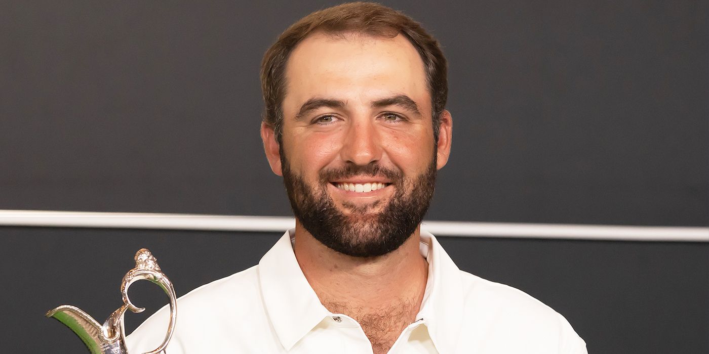 Scottie-Scheffler at the premiere of Happy-Gilmore-2