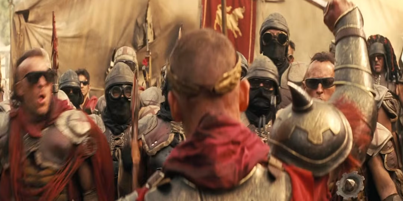 Una captura de la Legión de César en el tráiler de la temporada 2 de 'Fallout'.