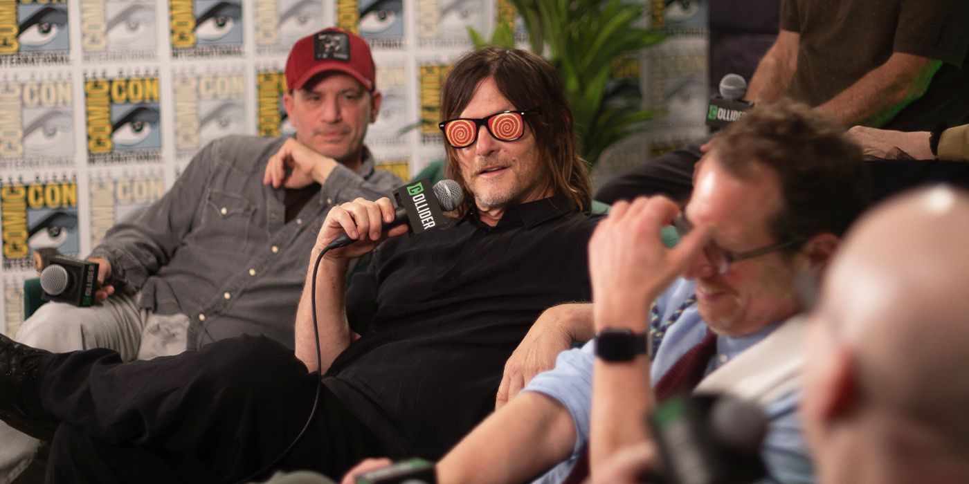 Norman Reedus at SDCC 2025 for The Walking Dead: Daryl Dixon Season 3