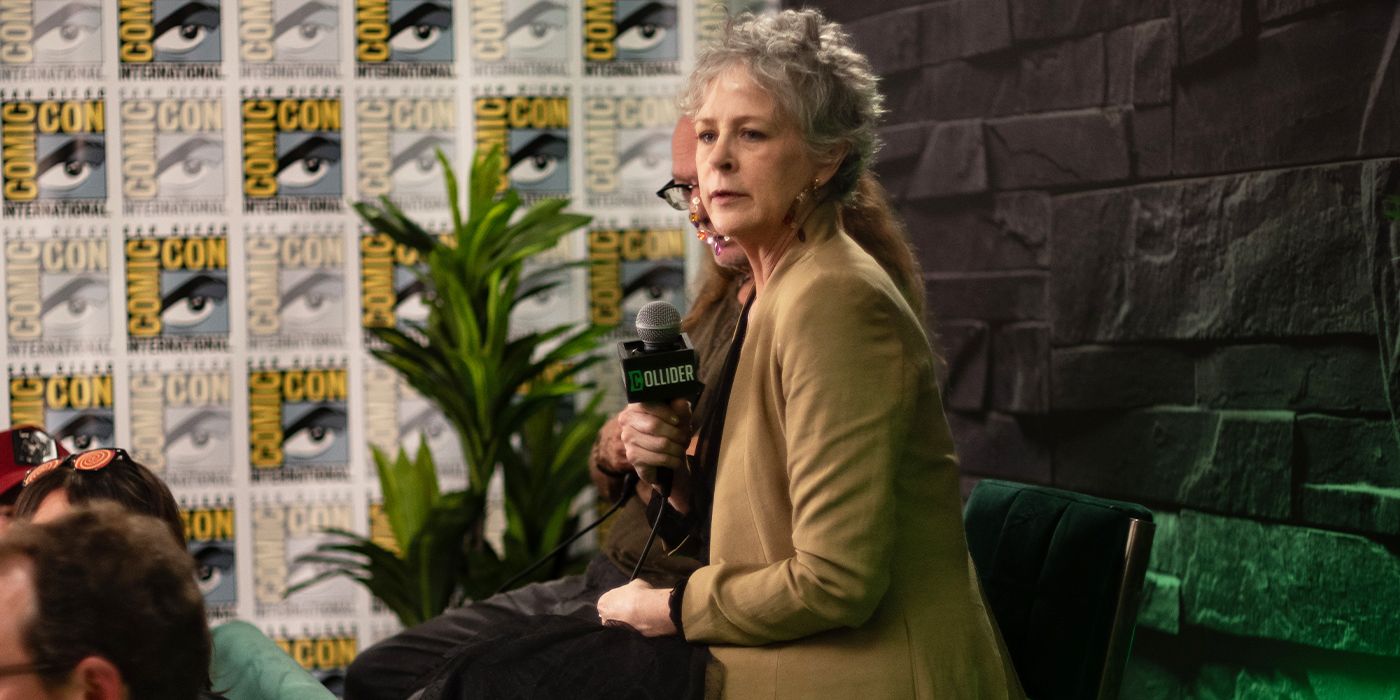 Melissa McBride at SDCC 2025 for The Walking Dead: Daryl Dixon Season 3