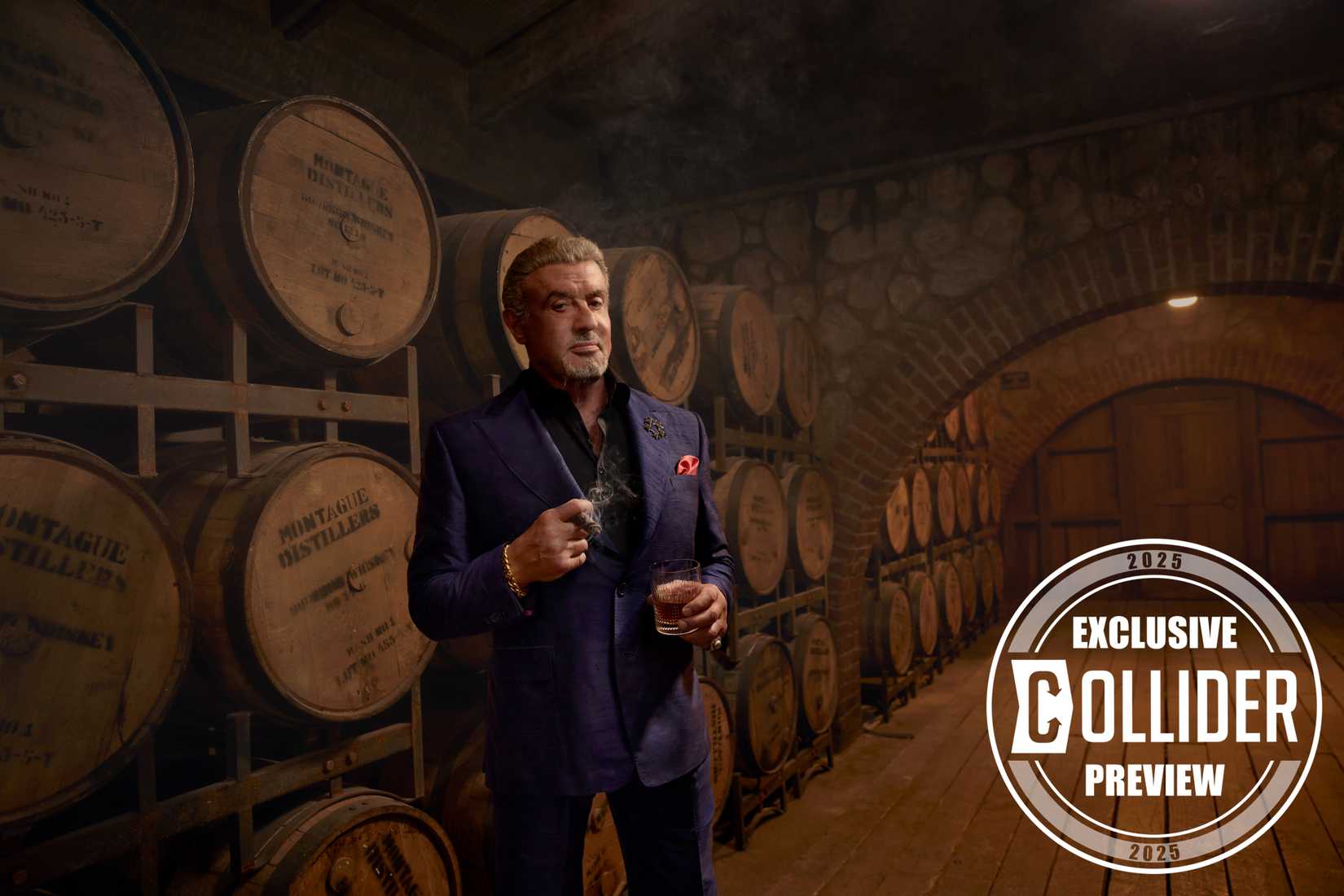 Sylvester Stallone as Dwight in Tulsa King Season 3