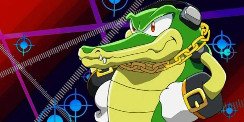 Vector the Crocodile from Sonic X