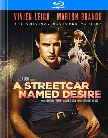 a streetcar named desire blu ray cover