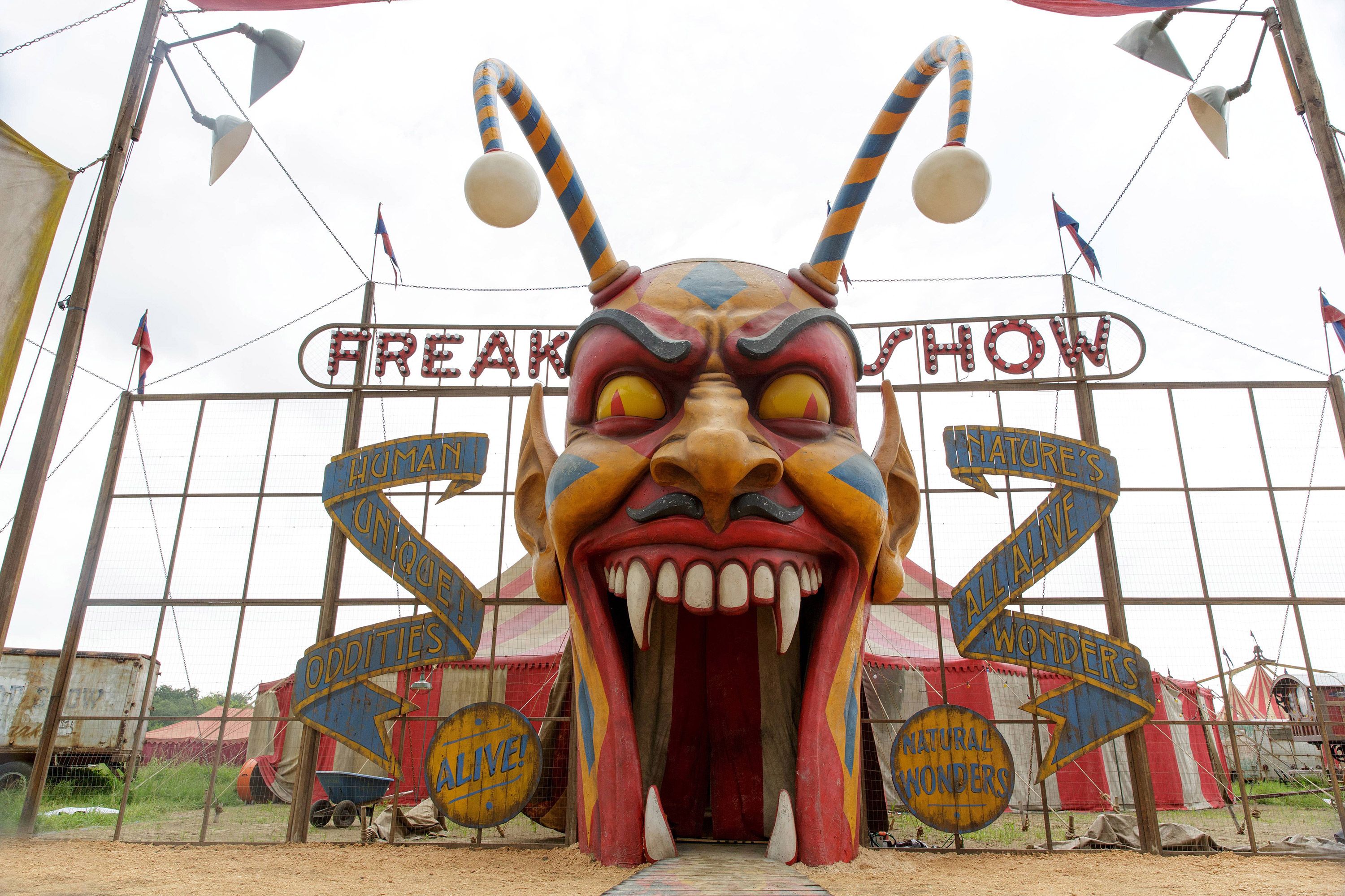 American Horror Story Freak Show ride daytime