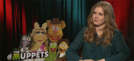 Amy Adams THE MUPPETS interview slice