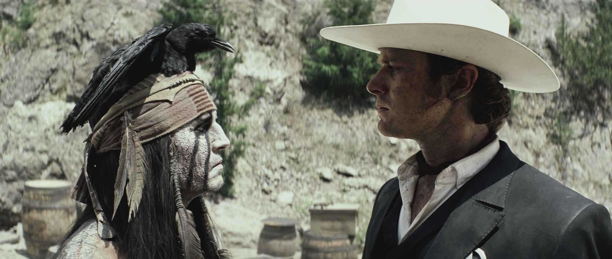 Lone Ranger Hammer THE LONE RANGER Images Starring Johnny Depp and Armie Hammer
