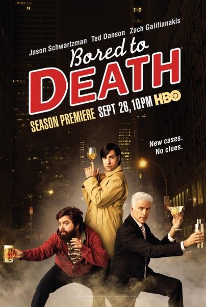 bored to death season two poster