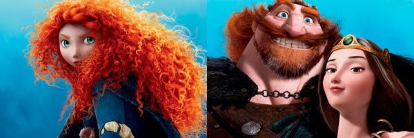 BRAVE Character Posters