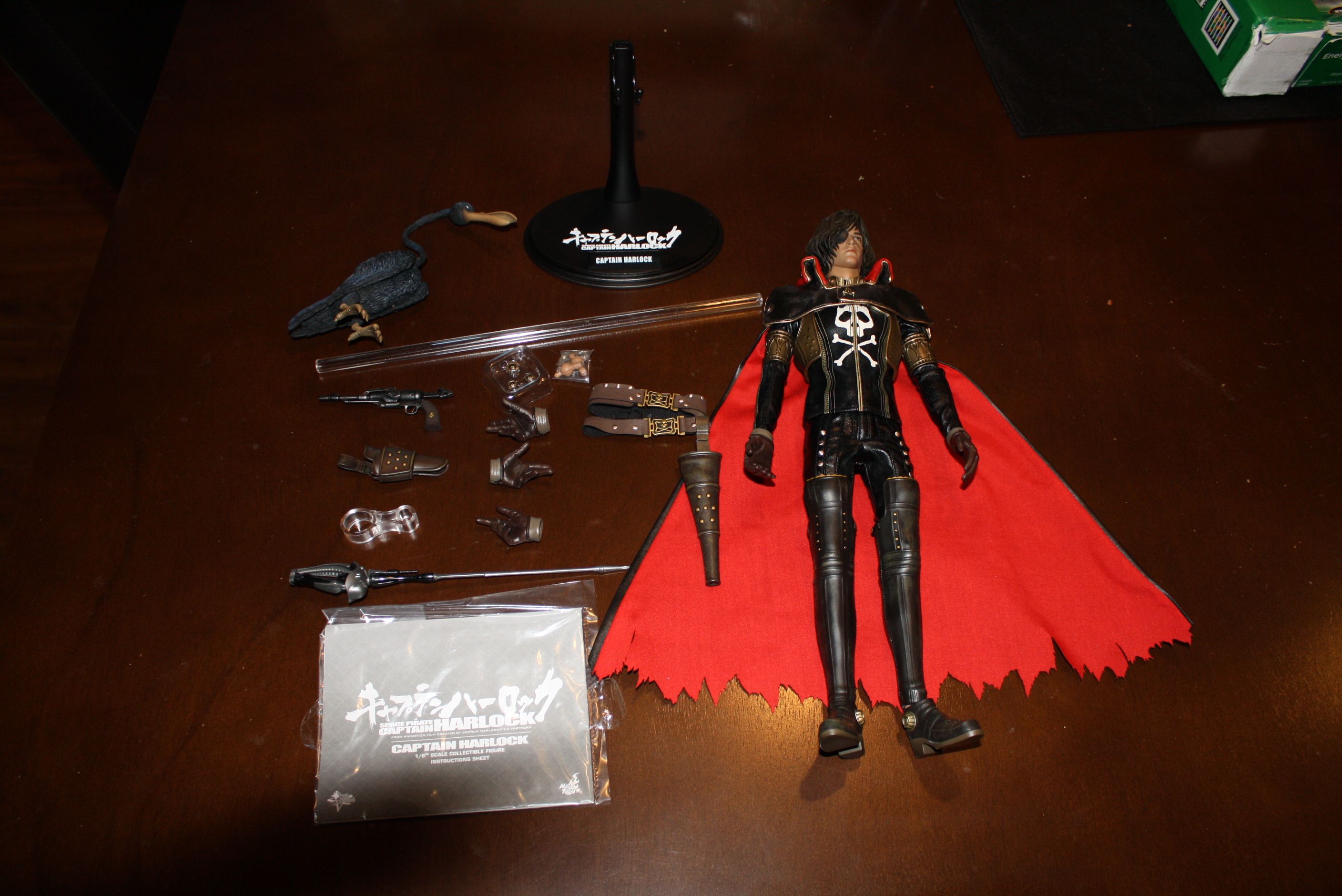 Hot Toys Captain Harlock Figure from Sideshow Collectibles