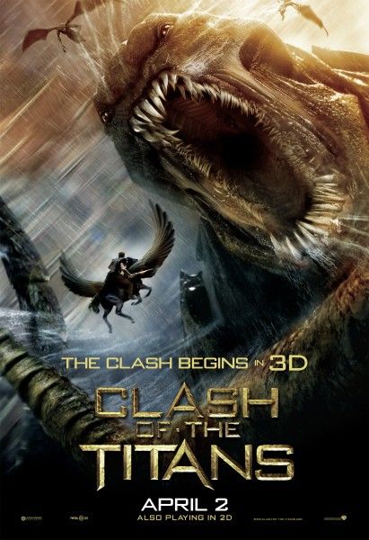Clash of the Titans movie poster 3D