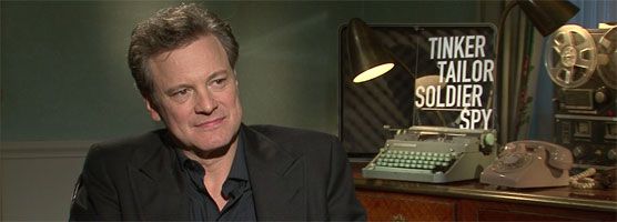 Colin Firth TINKER TAILOR SOLDIER SPY Interview slice