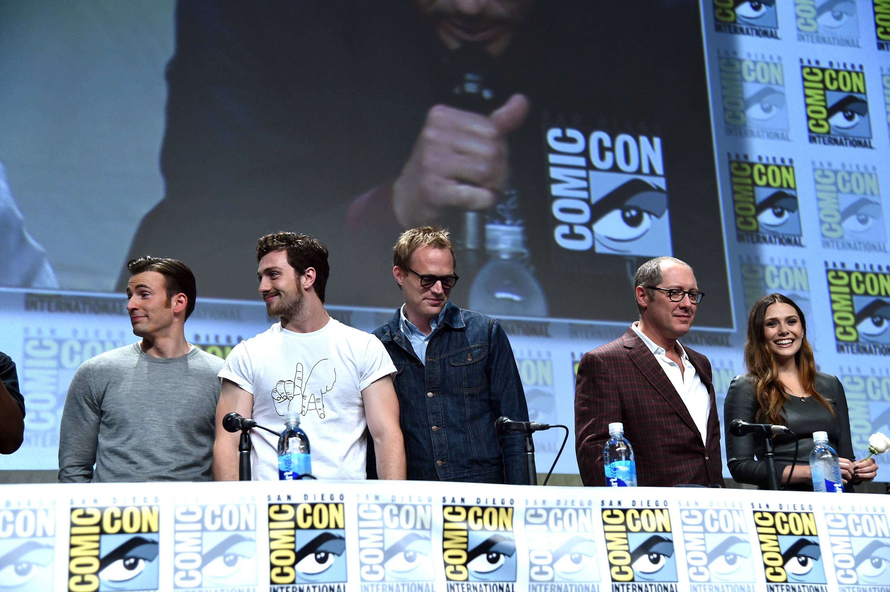 Marvel Comic Con Panel Images With Avengers Age Of Ultron And Ant Man Casts