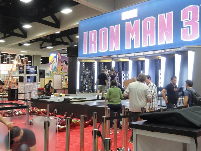Comic Con Images of the Convention Floor Including IRON MAN 3, THE ...