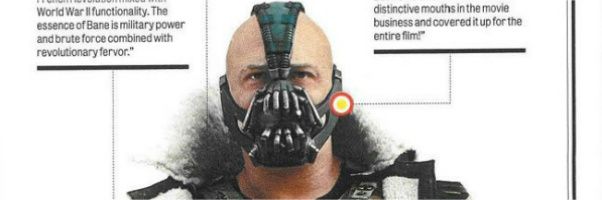DARK KNIGHT RISES Wanted Poster Bane's