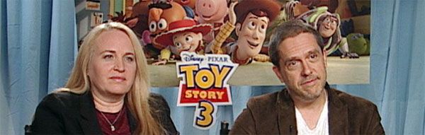 Director Lee Unkrich and Producer Darla K. Anderson Video Interview TOY STORY 3 slice