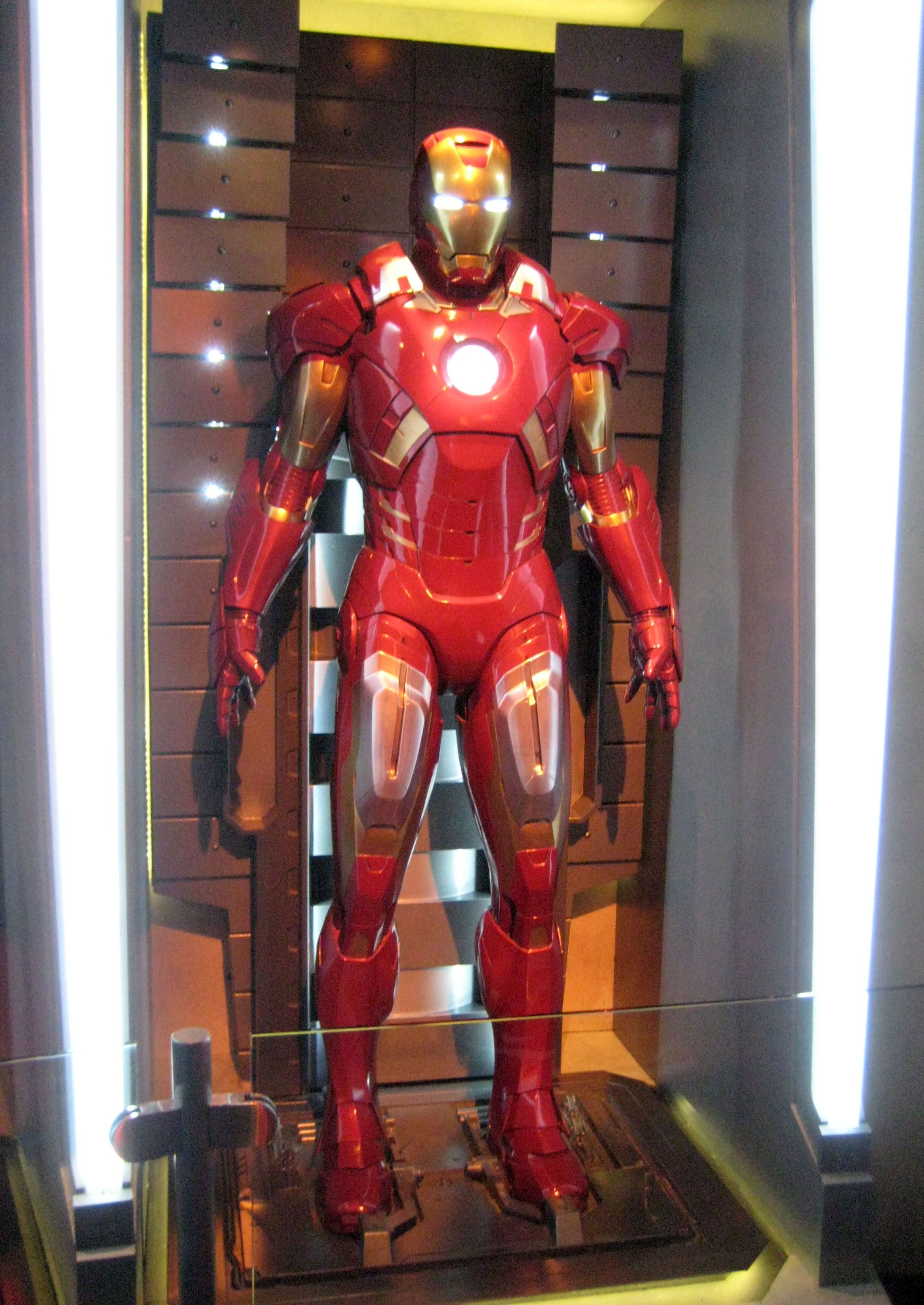 Disneyland Tony Stark's HALL OF ARMOR Exhibit Images